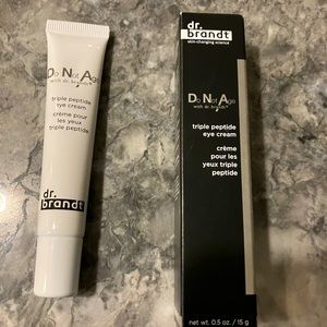 Brand new in box Dr. Brandt DNA Do Not Age Triple Peptide Eye Cream .5 oz/15 g